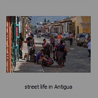 street life in Antigua